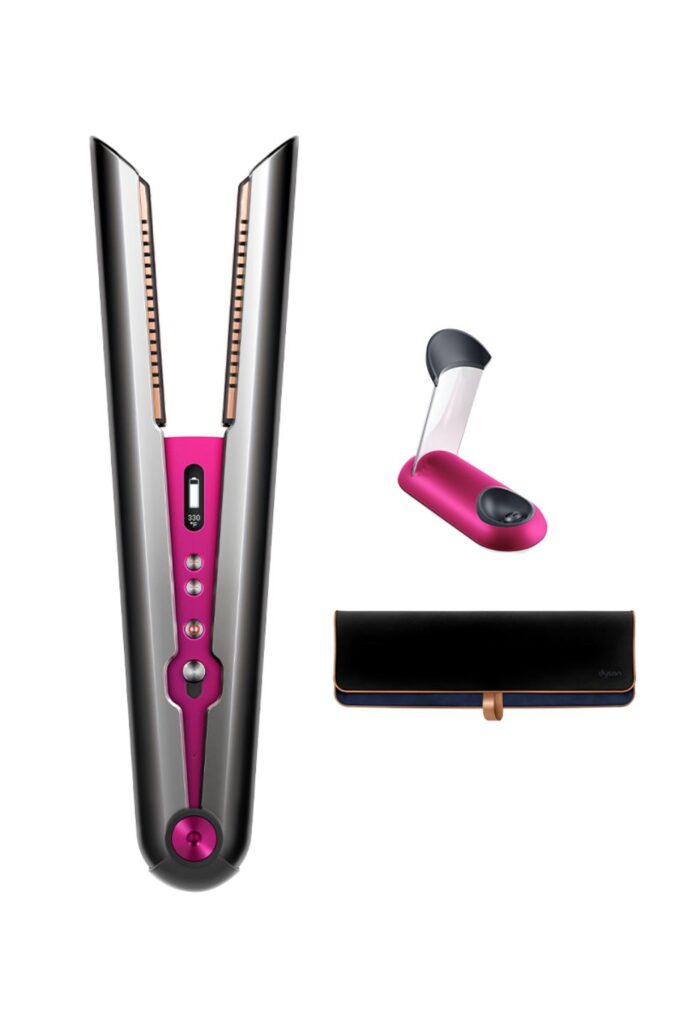 Refurbished Dyson Corrale™ hair straightener Black Nickel/Fuchsia